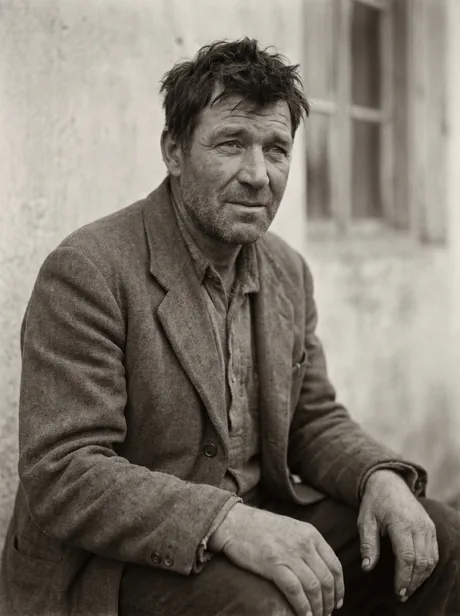 Period sepia portrait of Daoút Cohen