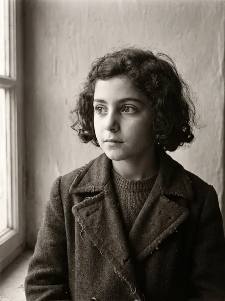 Period sepia portrait of Estrélla Cohen